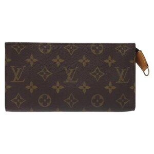 LOUIS VUITTON Monogram Bucket GM Accessory Pouch LV Auth 131296